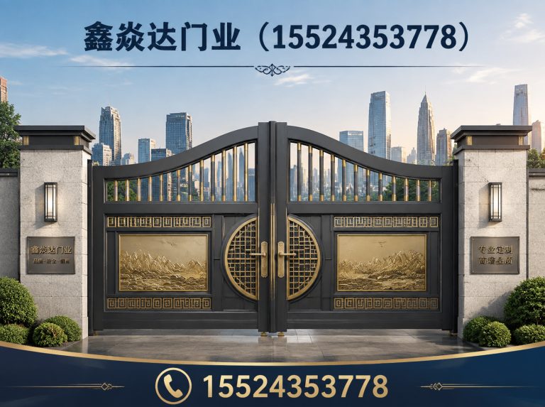 新民市智能道闸展示图