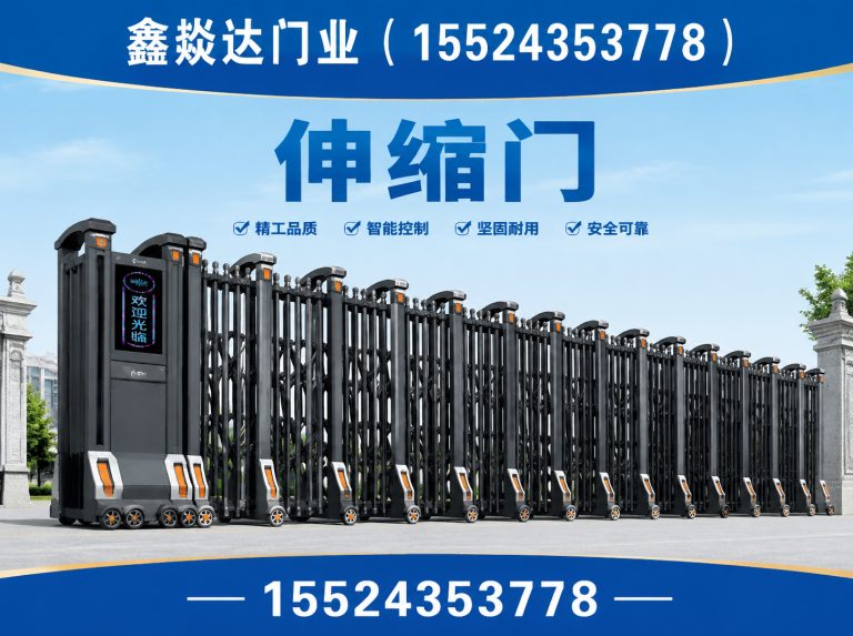 新民市伸缩门展示图